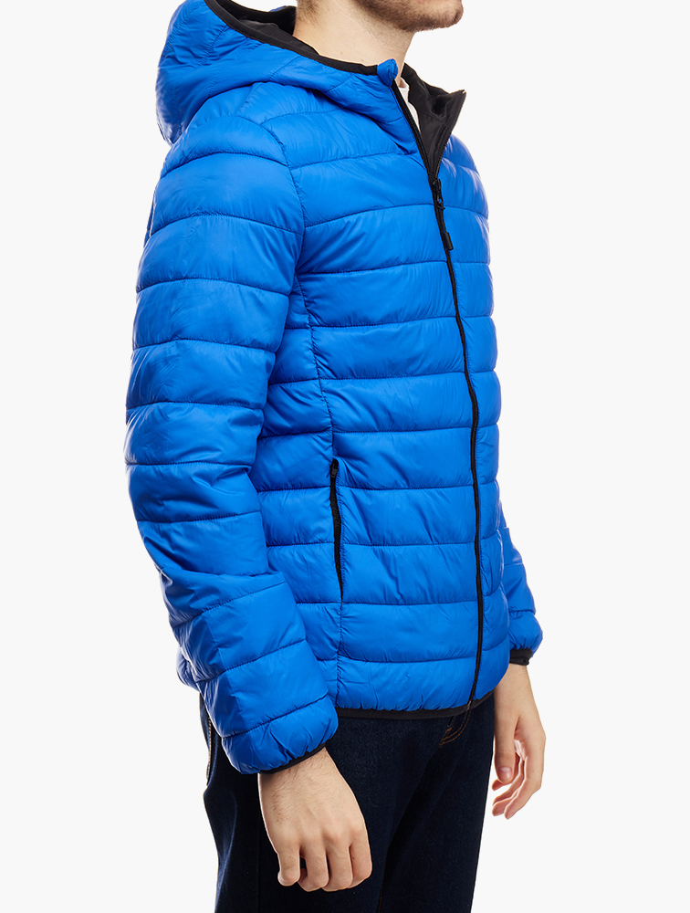 Electric Blue Puffer Jacket